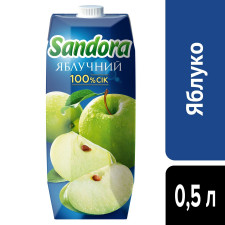 Сок Sandora яблочный 0,5л mini slide 4