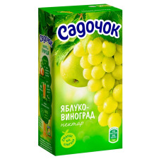 Нектар Садочок яблучно-виноградний 0,5л mini slide 1