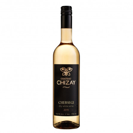 Вино Chateau Chizay Chersegi белое сухое 12,5% 0,75л slide 1
