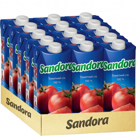 Сок Sandora томатный с солью 0,5л slide 2