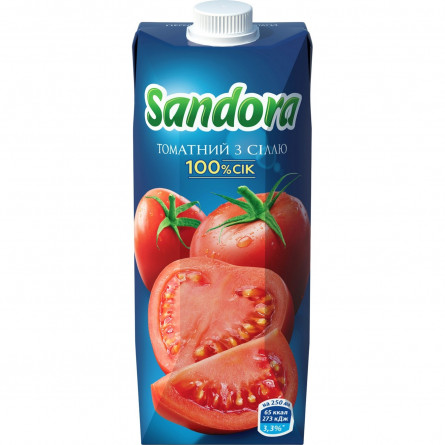 Сік Sandora томатний з сіллю 0,5л slide 3