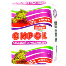 Сирок Лукавиця з родзинками 10% 100г mini slide 1
