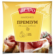 Майонез Щедро Преміум 72% 380г mini slide 1