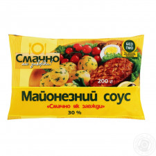 Соус майонезний Смачно як завжди 30% 200г mini slide 1