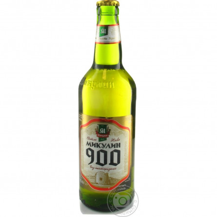 Пиво Микулин 900 світле 5% 0,5л slide 2