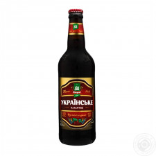 Пиво Микулин Українське темне 4,3% 0,5l mini slide 1