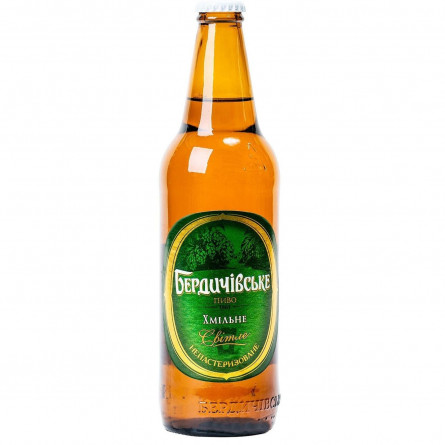 Пиво Бердичевское Хмельное светлое 3,7% 0,5л slide 1