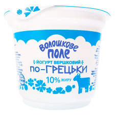 Йогурт Волошкове поле По-гречески сливочный 10% 200г mini slide 1