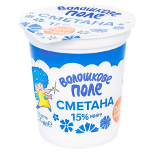 Сметана Волошкове Поле 15% 320г mini slide 1