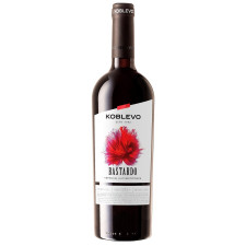 Вино красное Коблево Бастардо виноградное ординарное столовое полусладкое 13% 750мл mini slide 1