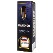 Вино игристое Marengo Magnum Bianco белое полусладкое 9-13% 1,5л mini slide 1