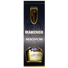 Вино игристое Marengo Magnum Bianco белое полусладкое 9-13% 1,5л mini slide 2