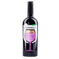 Вино La Famiglia Cabernet червоне сухе 9.5-14% 0.75л mini slide 1