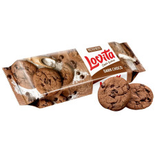 Печенье Roshen Lovita с какао и кусочками шоколадной глазури 150г mini slide 1