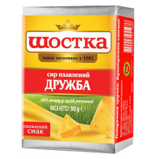 Сир Шостка Дружба плавлений 50% 90г mini slide 1