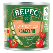 Фасоль Верес в томатном соусе 400г mini slide 1