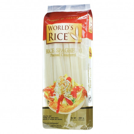 Макарони World's Rice Спагетті 400г slide 2