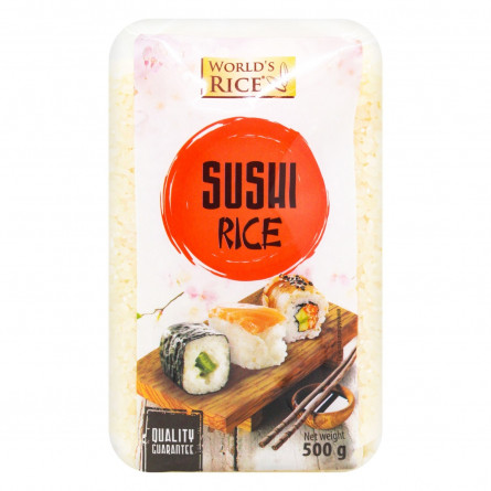 Рис World's Rice для суші 500г slide 2
