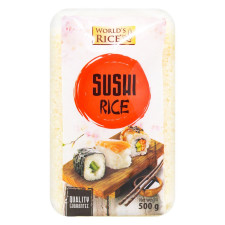 Рис World's Rice для суши 500г mini slide 2