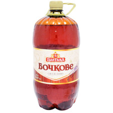 Пиво Полтава Бочковое світле непастеризоване пластикова пляшка 4.6%об. 1500мл Україна mini slide 2