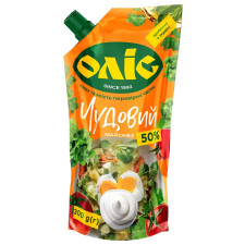 Майонез Оліс Чудовий 50% 300г mini slide 1