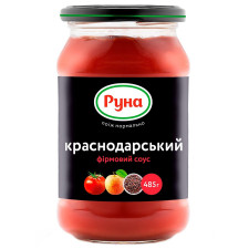 Соус томатний Руна Краснодарський фірмовий 485г mini slide 2