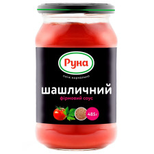 Соус томатний Руна Шашличний фірмовий 485г mini slide 1