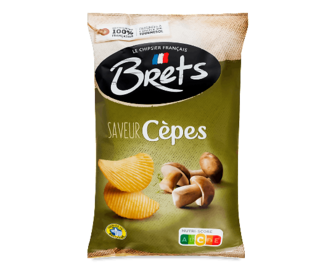 Чипси Bret's картопляні зі смаком білих грибів, 125г