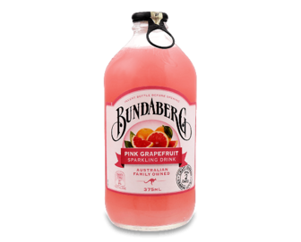 Напій Bundaberg Pink Grape-Fruit безалкогольний сильногазований, 0,375л