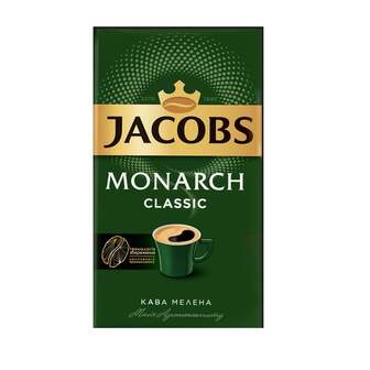 Кава 230 г Jacobs Monarch мелена м/уп 