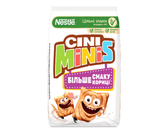 Сніданок сухий Nestle Cini Minis з вітамінно-мінеральними речовинами, 210г