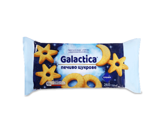 Печиво «Премія»® «Галактика» цукрове, 260г