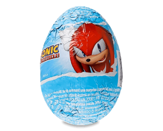 Яйце шоколадне Sonic із сюрпризом, 20г