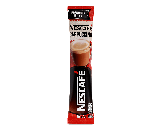 Напій кавовий Nescafe Cappuccino розчинний, 16г