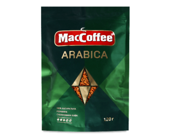 Кава розчинна MacCoffee Arabica натуральна сублімована, 120г