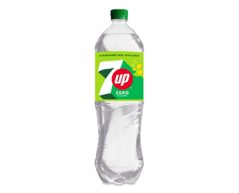 Напій 7UP Zero Sugar безалкогольний сильногазований, 1л