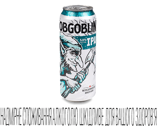 Пиво Wychwood Brewery Hobgoblin IPA світле з/б, 0,5л
