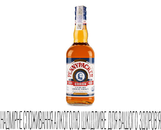 Віскі PennyPacker Kentucky Straight Bourbon, 0,7л