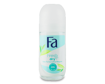 Дезодорант роликовий Fa Fresh & Dry з ароматом зеленого чаю, 50мл