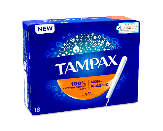 Тампони Tampax Super Plus, 18шт