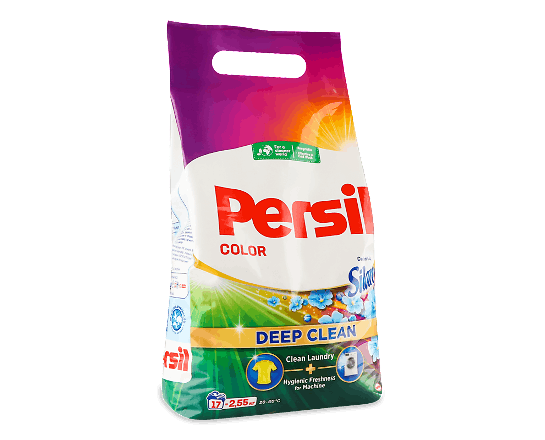 Порошок пральний Persil Color Свіжість від Silan автомат, 2,55кг