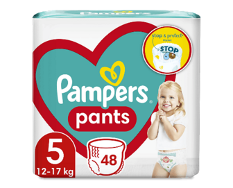Підгузки-трусики Pampers Pants Junior 5 (12-17 кг), 48шт/уп