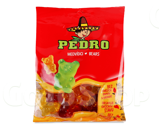 Цукерки Pedro «Ведмежата» жувальні, 80г