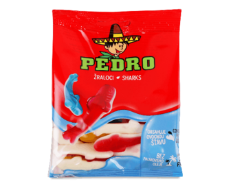 Цукерки Pedro «Акули» жувальні, 80г