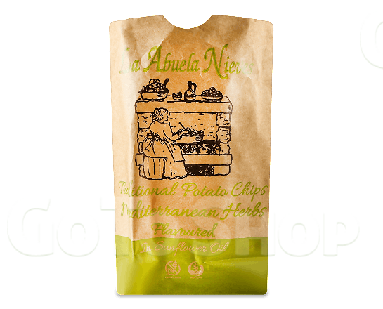 Чипси La Abuela Nieves зі смаком середземноморських трав, 150г