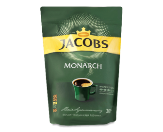Кава розчинна Jacobs Monarch економпакет, 300г