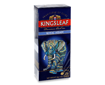 Чай чорний kingsleaf Royal assam, 25*2г