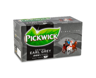 Чай чорний Pickwick Earl Grey з ароматом бергамота, 20*2г