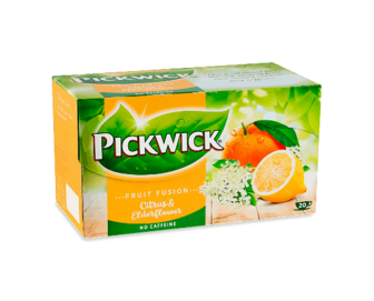 Чай фруктово-трав'яний Pickwick цитрус-бузина, 20*2г