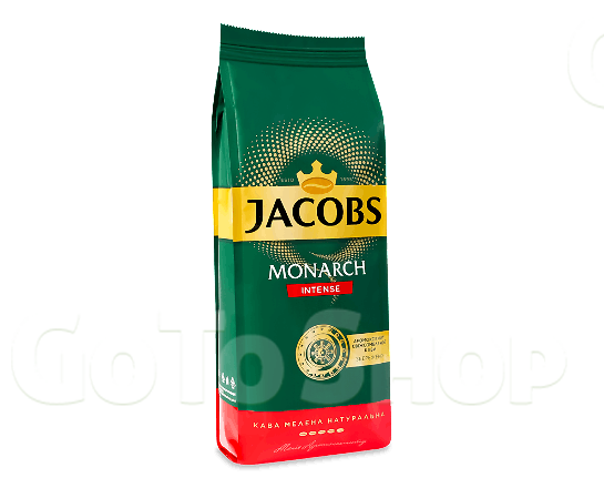 Кава мелена Jacobs Monarch Intense смажена, 400г